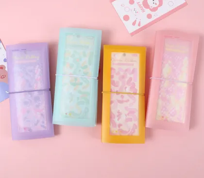 Korean Goo Card Stickers Collection Album Holder
