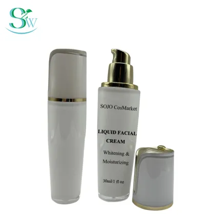 Facial serum cream liquid facial cream double effect
