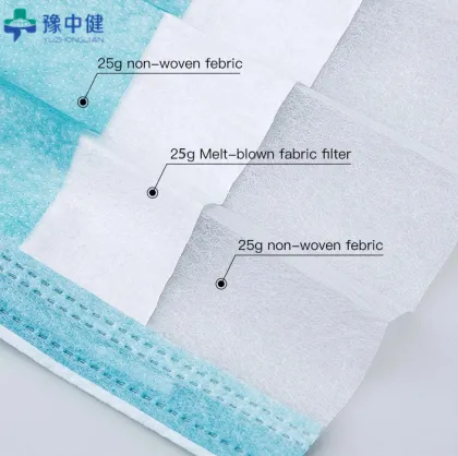 Blue Disposable Flu Dust Face Masks