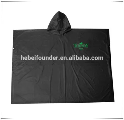 durable rain poncho/customized rain poncho