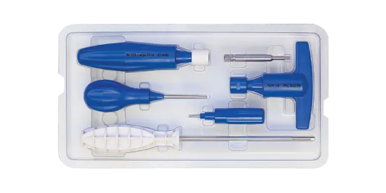 screw driver kit packaging blister