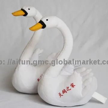 Stuffed Swan toys, Protect birds\' home, Protect environment