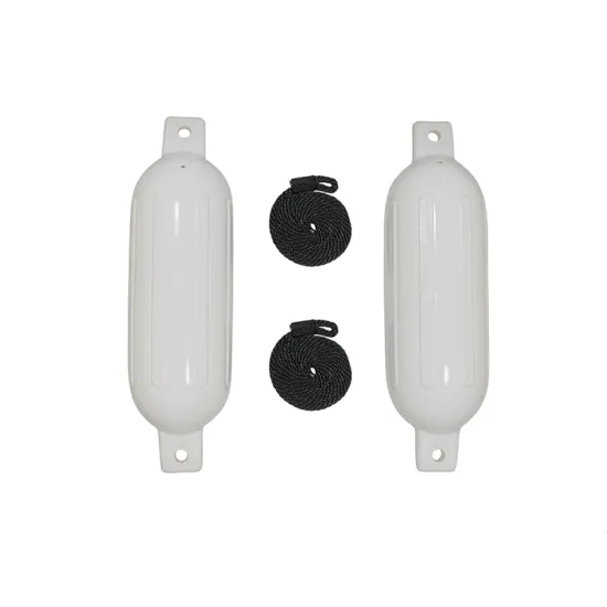 Reinforced Molded Eyelet White PVC Boat Fender