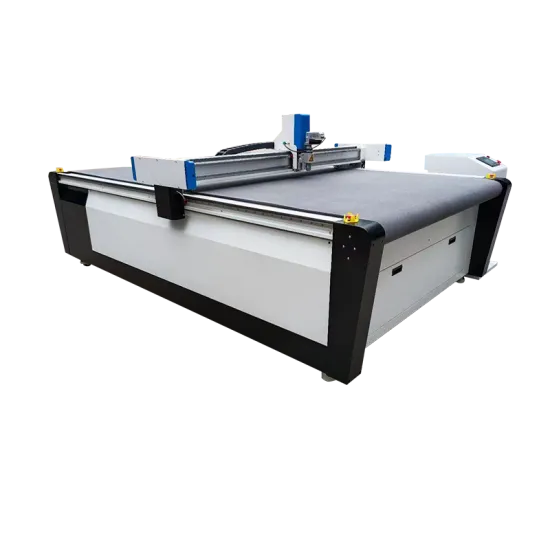 CNC Oscillating Knife Cutting Machine for Leather: Cutting and Drilling for Shoes and Bags