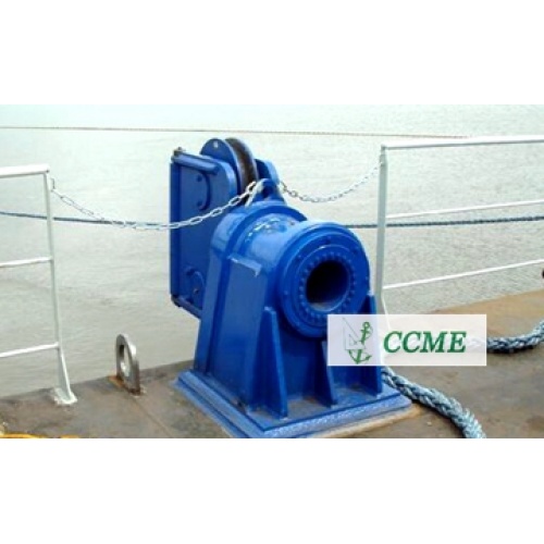 Marine sheave type fairlead marine mooring fairleads