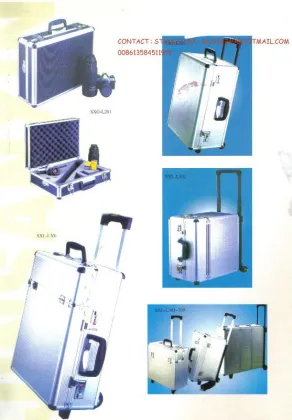 ALUMINUM SUITCASES