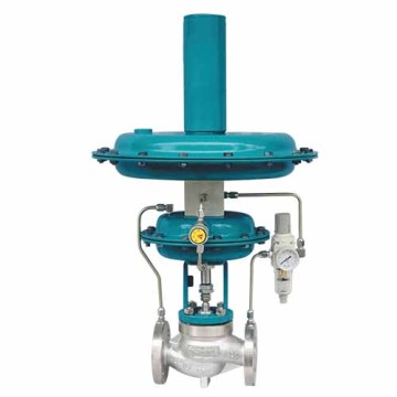 Self-operated nitrogen seal control valve