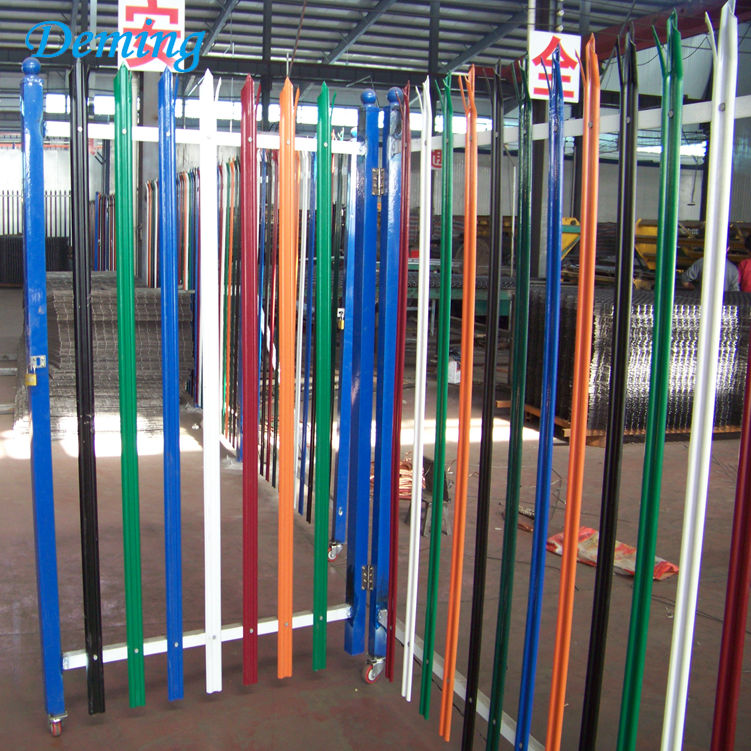 Factory Euro Style PVC Coated Palisade Fence for Sale