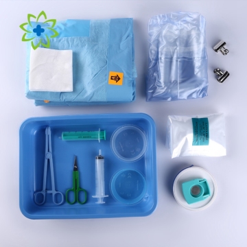 Utile kit chirurgico per angiografia monouso in fabbrica