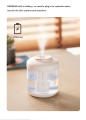 Humidifier kabut keren dengan baterai 2000mAh