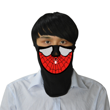 Finegreen Popular El Mask New Style Halloween LED Mask Custom