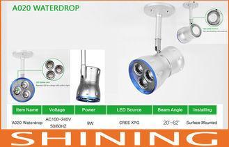High Brightness LED Focus Spotlight 6000K 75 CRI 643Lm 9W A
