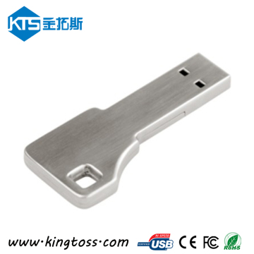 2GB Key Shape USB Flash Drive with Laser Logo