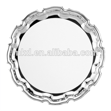 Meikeda 10" Sublimation metal Plates With Curled Edge