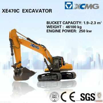 47 ton XCMG mining excavator XE470C of excavator for sale