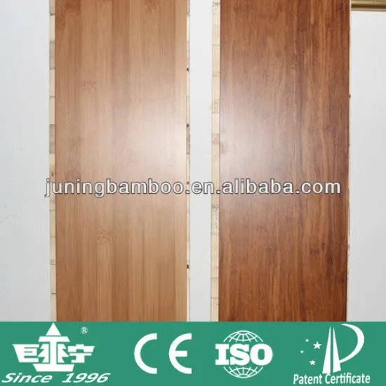 Carbonized engineered Strand Woven bamboo flooring with HDF
