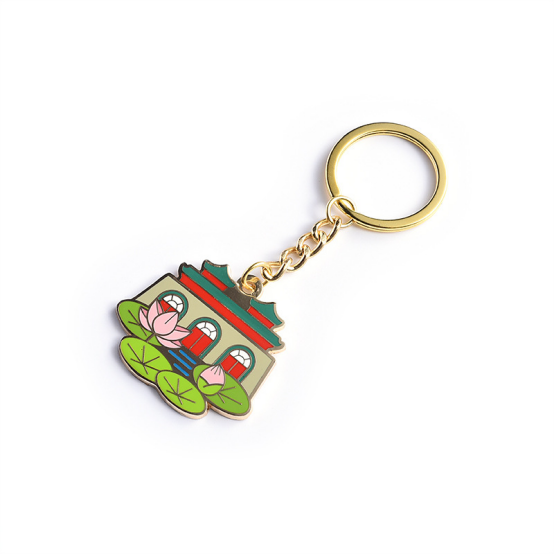 Hard Enamel Keychain