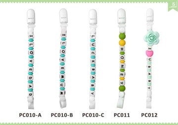 Baby Feeding Dummy Holder/ Silicone Baby Pacifier Clip /Baby Teething Pacifier Holder