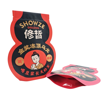 Custom Printed Irregular Shaped Reusable Ziplock Pouches