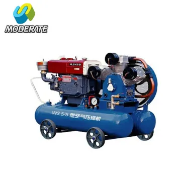 Diesel Driving Mining Piston Air Compressor