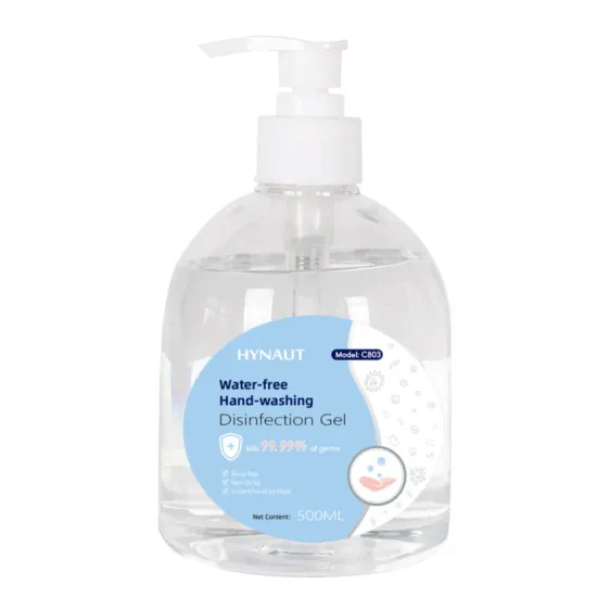 Water Free Hand Washing Disinfecting Gel