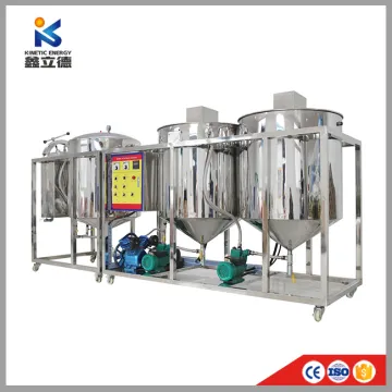 Chinese Supplier Small Scale Crude Sunflower Oil Refinery Machine