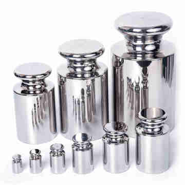 Stainless Steel Calibration Weights: 5kg to 20kg, E1 E2 F1 M1 Classes, OIML Standard