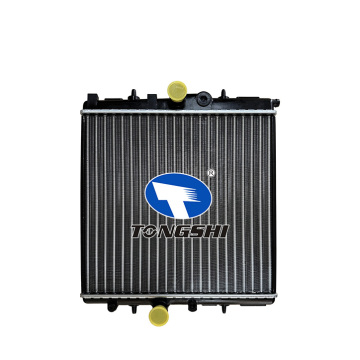 High Quality PA Aluminum 2 in 1 Expanding Pipe Radiator for Peugeot 206 SW (2E/K) Mechanical Radiator 1330.F9