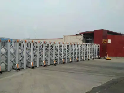 Stainless Steel Electric Telescopic Trackless Sliding Door