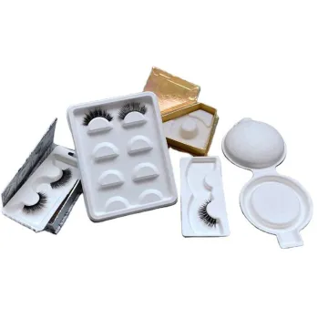 Custom Eyelash Packaging Box EcoTray Holder