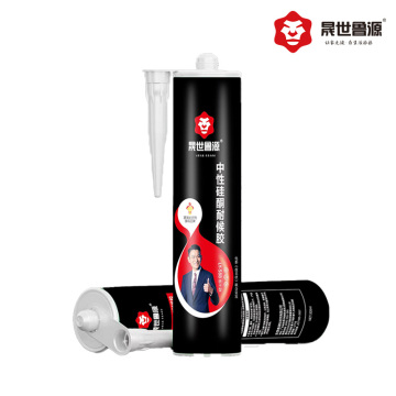 Высокоэластичный нейтральный силиконовый герметик, устойчивый к атмосферным воздействиям