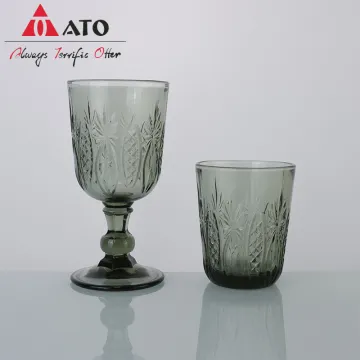 ATO Lead Free Modern Drinking Crystal Drinking Glassware