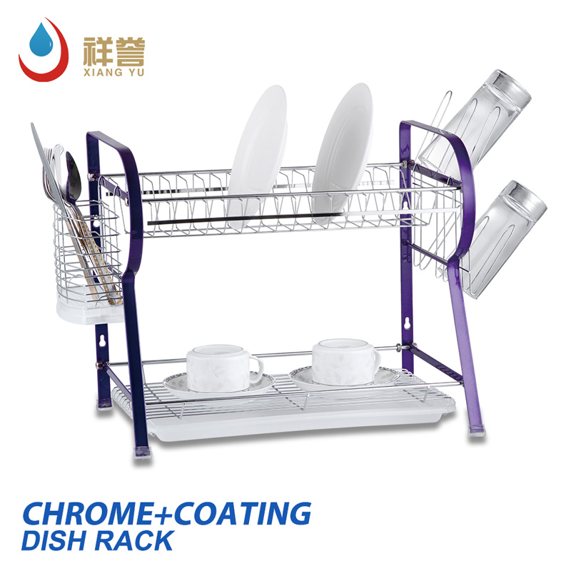 storage rack metal dish drying rack big kitchen drain rack