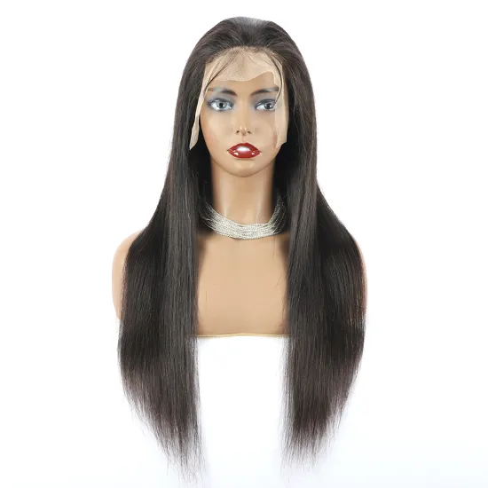 13x4 HD Lace Frontal Wigs Brazilian Straight Human Hair Wigs 150% 180% 200%  Human Hair Lace Wig For Black Woman