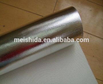 Fire retardant foil fiberglass fabric steam pipeline materials