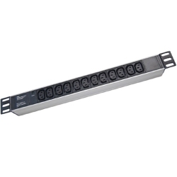 IEC Type PDU with 12 Ways C13 and Power Indicator