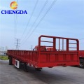 3 axles side wall semi trailer