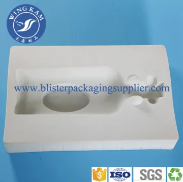 Glass Perfume Flocking Cosmetic Tray