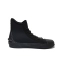 Black fashion canvas sapatos