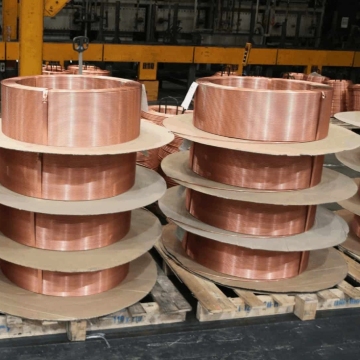 Lunghezze personalizzabili di elevata purezza (99,97%) bobine di pancake in rame e tubi di rame in varie dimensioni: 1/4 "," 3/8 "," 1/2 pollice; Disponibile in rotoli da 15 m, 30m, 50m, 100m