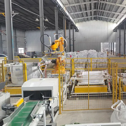 ABB Estun Automatic Robot Palletizer for 20kg/25kg Bag Packaging Line