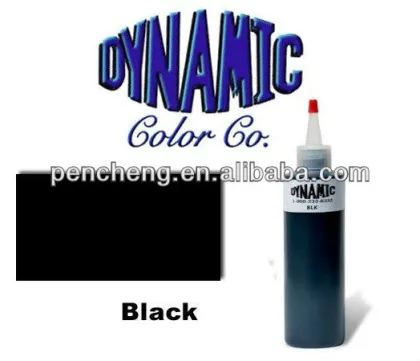 dynamic 12oz BLACK Tattoo Ink