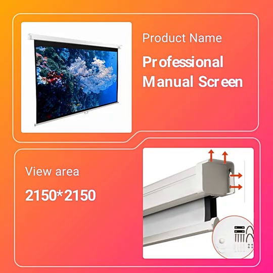 ceiling projecter for home theatre projection screen