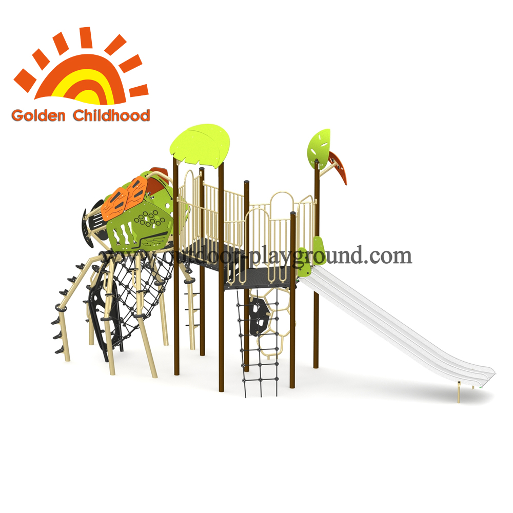 Single Insect Playground Equipment Facility For Children