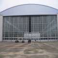 Porta de hangar deslizante automático