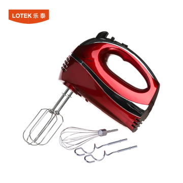 Household 2-Speed Electric Manual Hand Mixer with Dough Hooks and Flat Beater: User Manual and Guide