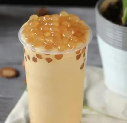 Yummy Frozen Golden Balls tea