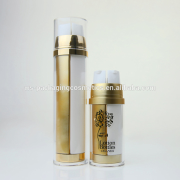 Lotion Pump Bottle With Two Tube Day&Night Lotion Pump Bottle