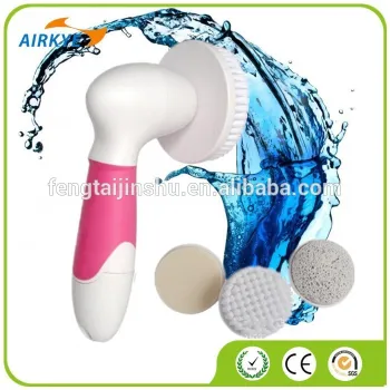 4 in 1 Body Face Skin Care Cleaning Wash Brush Bath SPA Cleansing System Brush