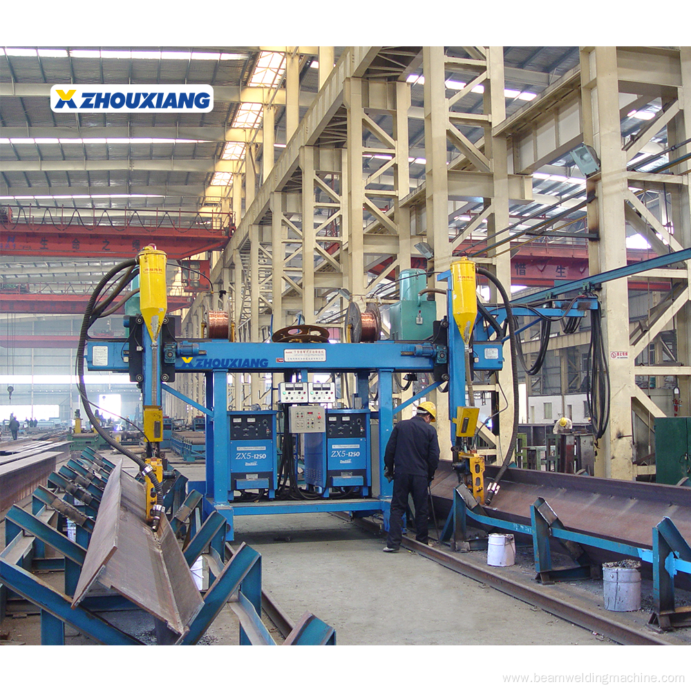 Steel Structure Production Line H Beam Welding Machine